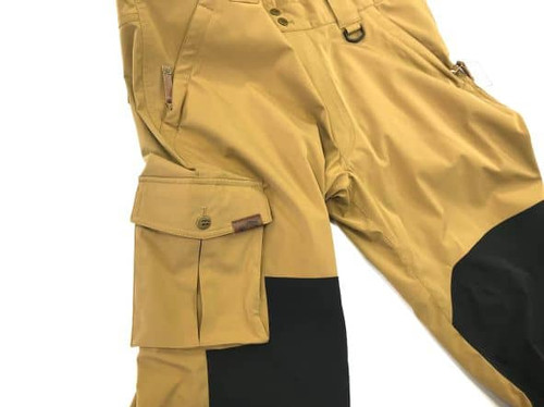 BILLABONG LIGHT SHELL BIB PANT カラー：DGL サイズ：M /ストレッチ