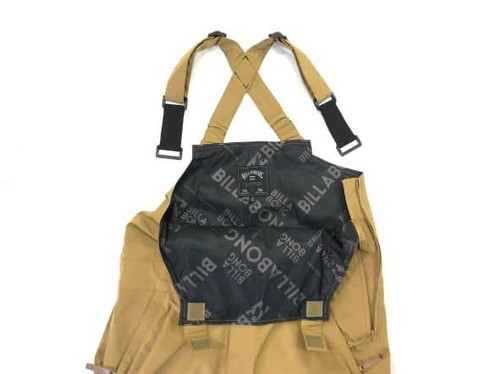 BILLABONG LIGHT SHELL BIB PANT カラー：DGL サイズ：M /ストレッチ