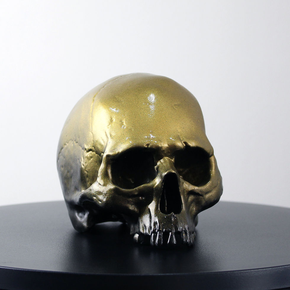 Basic Skull - Gold