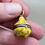 Thumbnail: Swiss Enamel Pear c.1810