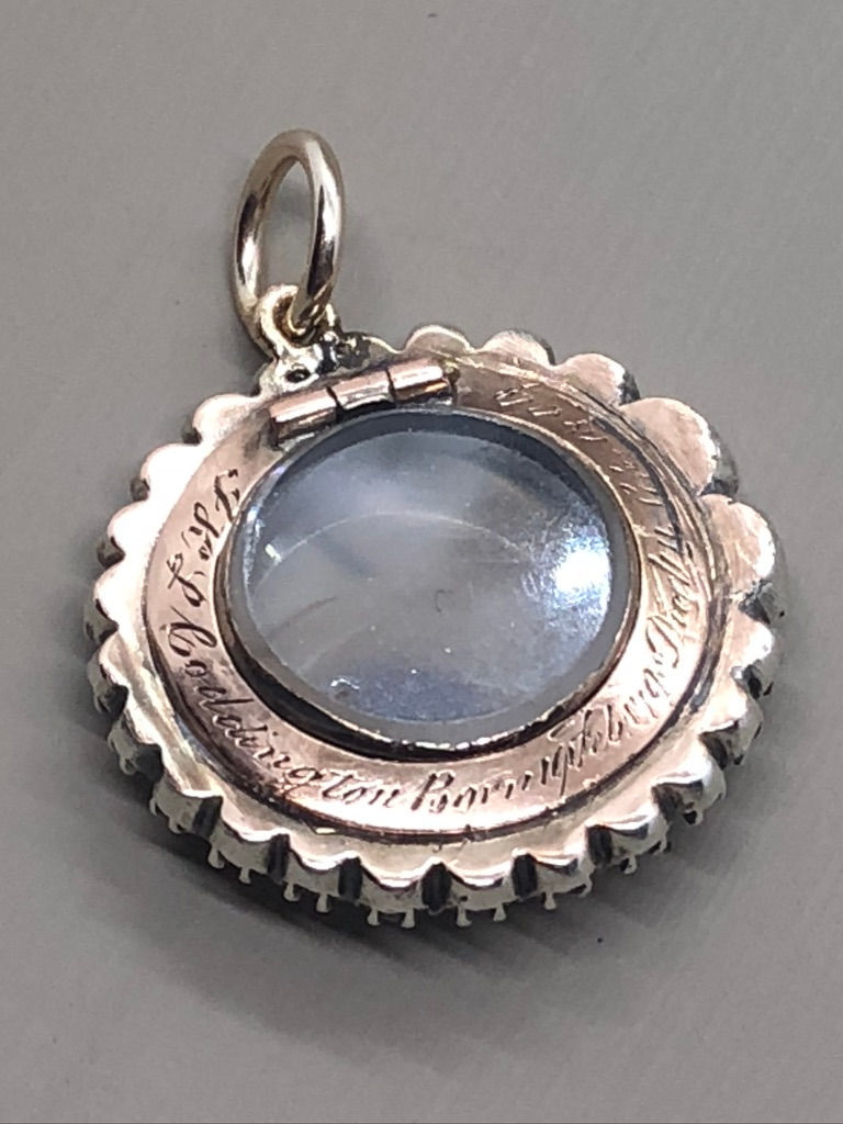 Thumbnail: George III diamond locket 1809