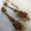 Thumbnail: Georgian Moss Agate Articulated Earrings c.1830