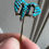 Thumbnail: Turquoise Hawk Pin