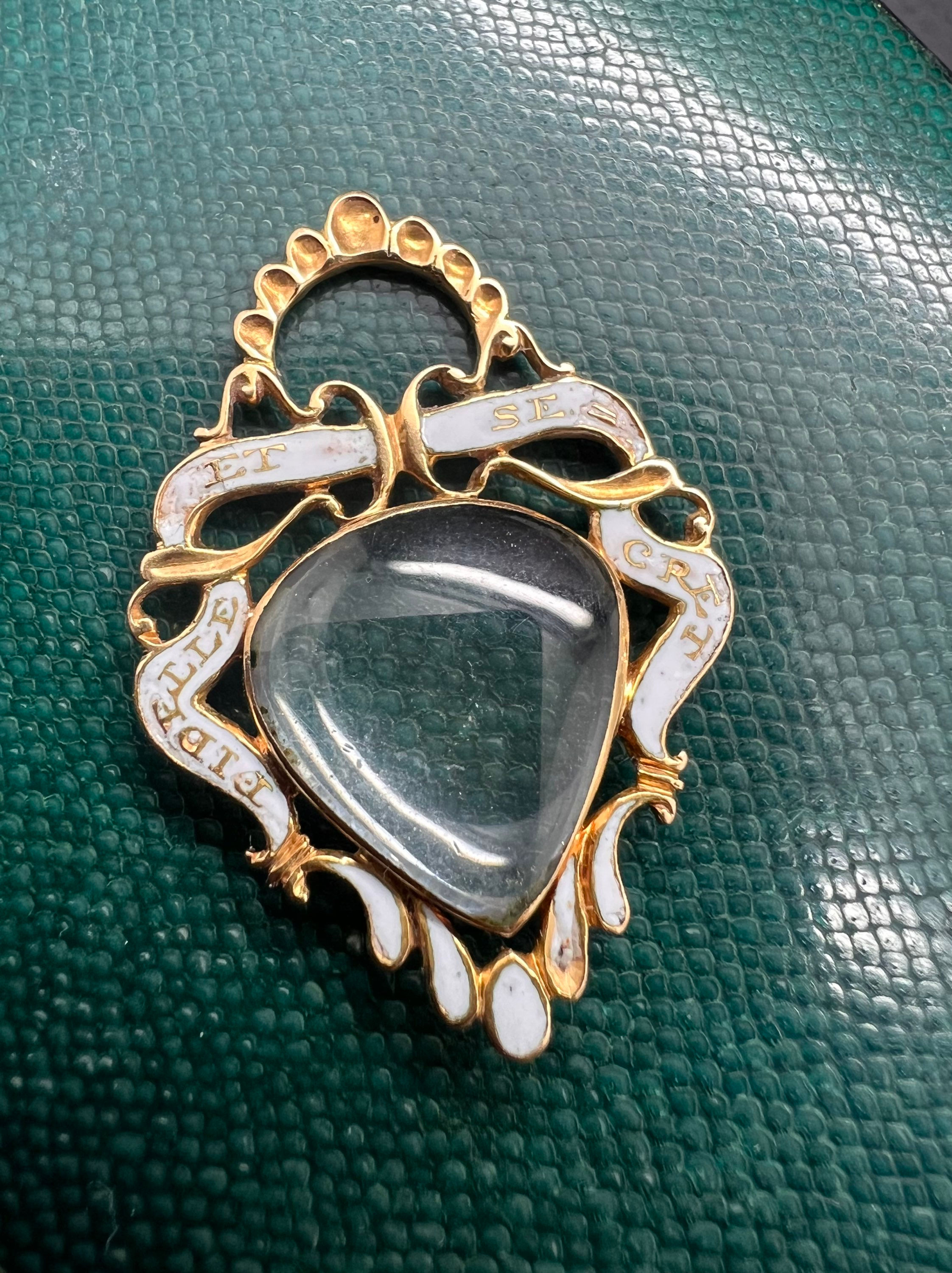 ‘Fidelle et Secret’ Georgian Pendant 