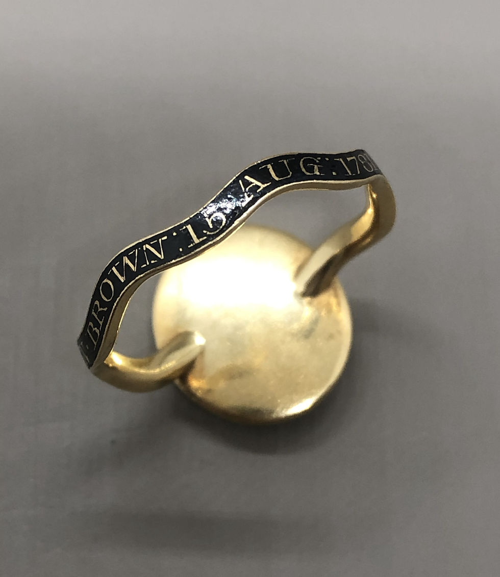 Thumbnail: Sepia Urn Wavy band 1781