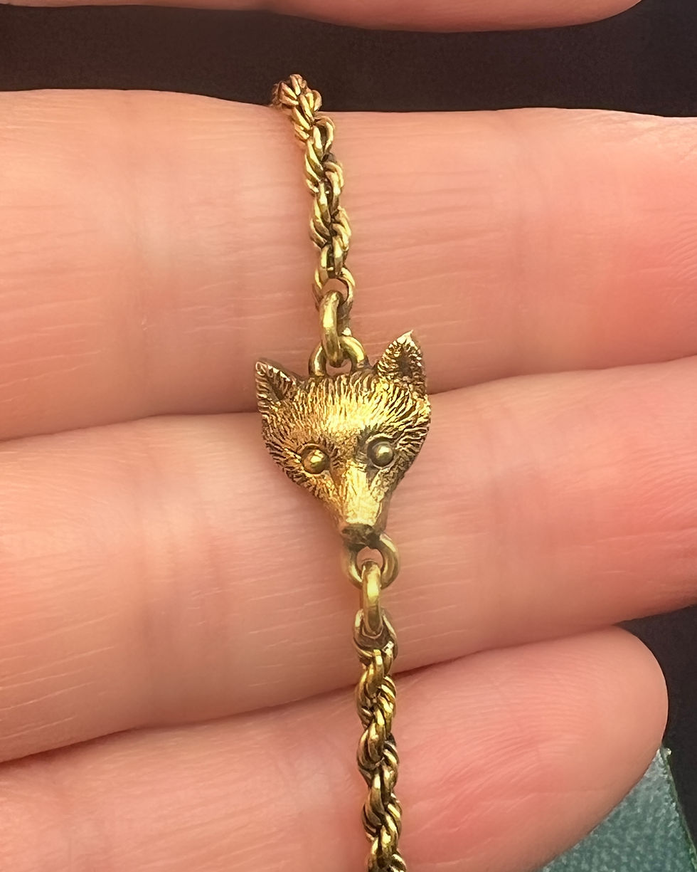 Thumbnail: 15 ct Fox Chain Extender