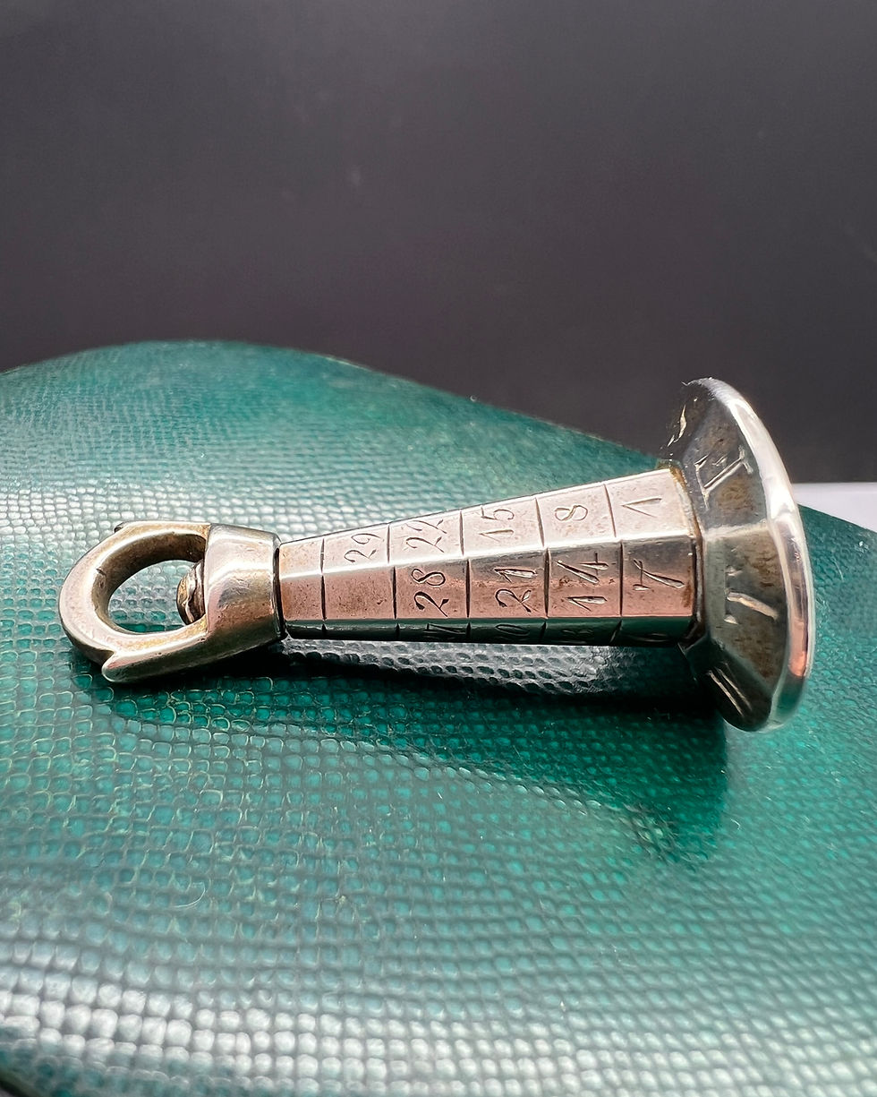 Thumbnail: Georgian Perpetual Calendar Pendant