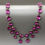 Thumbnail: Stunning Magenta Pink Paste Necklace