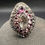 Thumbnail: 18th century Portuguese Rock Crystal and Pink Topaz Ring