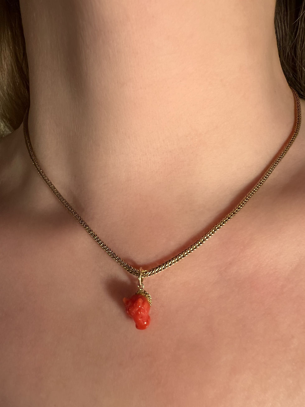 Thumbnail: Coral Bull Charm