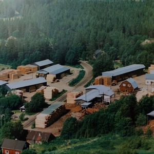 Ahopellon sawmill in 1984.