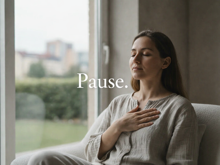 Pause for a Moment: The Power of a 30-Second Mental Health Reset