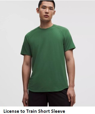 Lululemon License to Train Short Sleeve