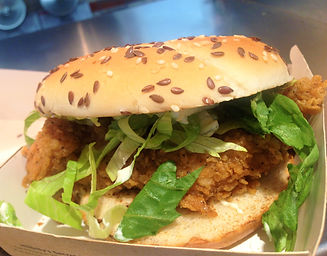 Original Recipe Chicken Burger at Hillbilly's Family Restaurant Fermoy