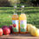 サムネイル： 【送料込み】100％ Pure Apple Juice「純なりんご」 贈答用2本セット（サンふじ・シナノゴールド）化粧箱入り