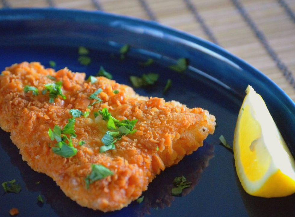 fried walleye