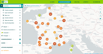 Carte Composteurs Collectifs