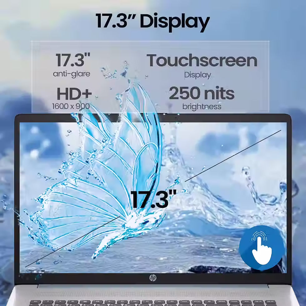 Thumbnail: HP 17.3" Touchscreen Laptop