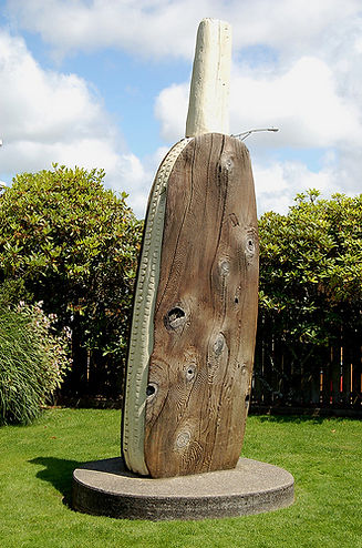 Razor Clam Sculpture