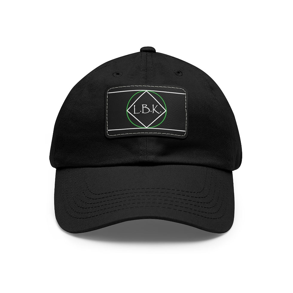 Thumbnail: Hat with Leather Patch (Rectangle)