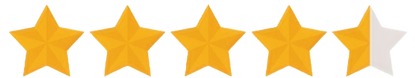 five gold stars