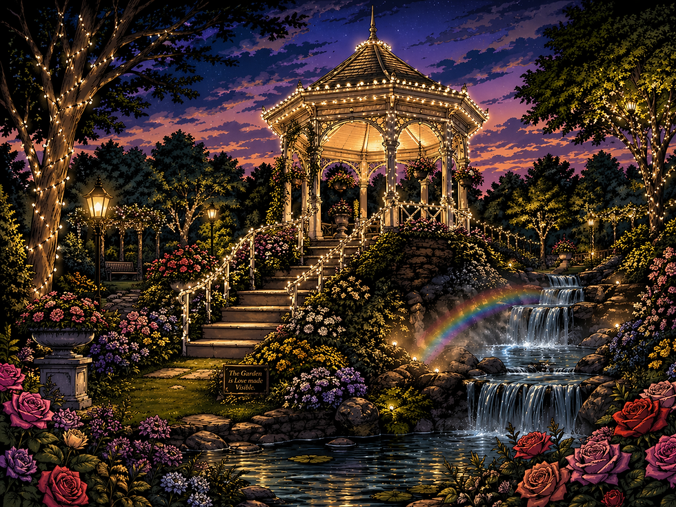 Gazebo In the Garden