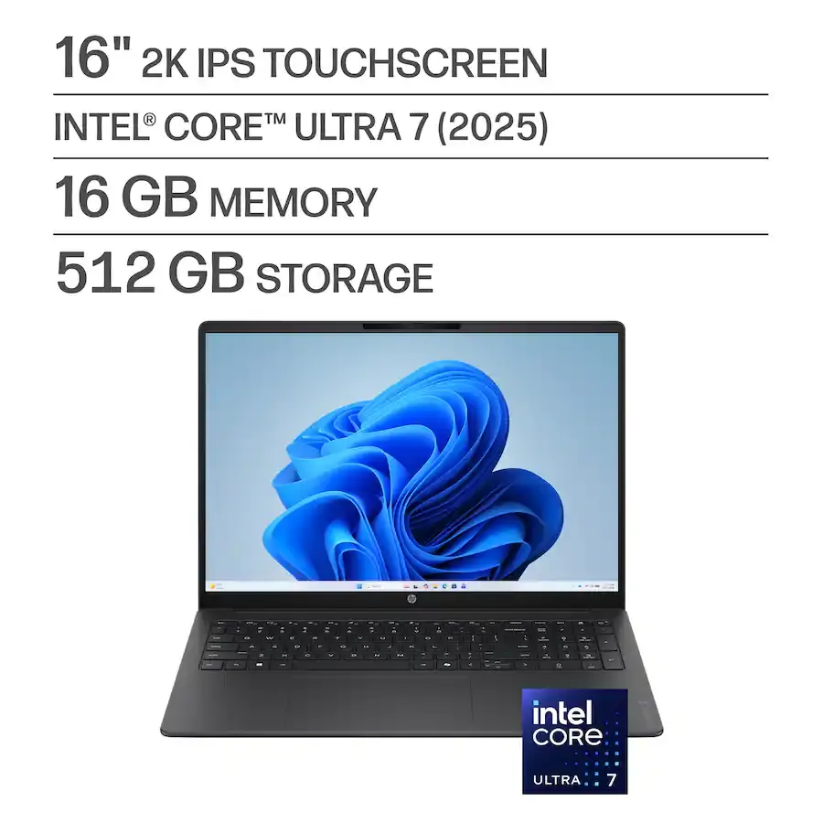 Thumbnail: HP - OmniBook 3 16" 2K Touchscreen Laptop