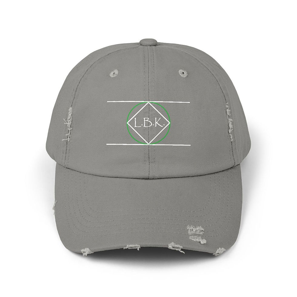Thumbnail: Unisex Distressed Cap
