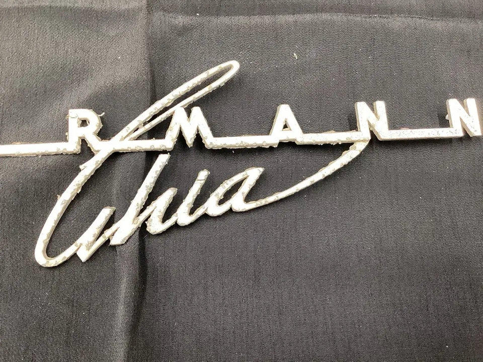 Thumbnail: Karmann Gaia Emblem Decklid Script 9 1/2” VTG