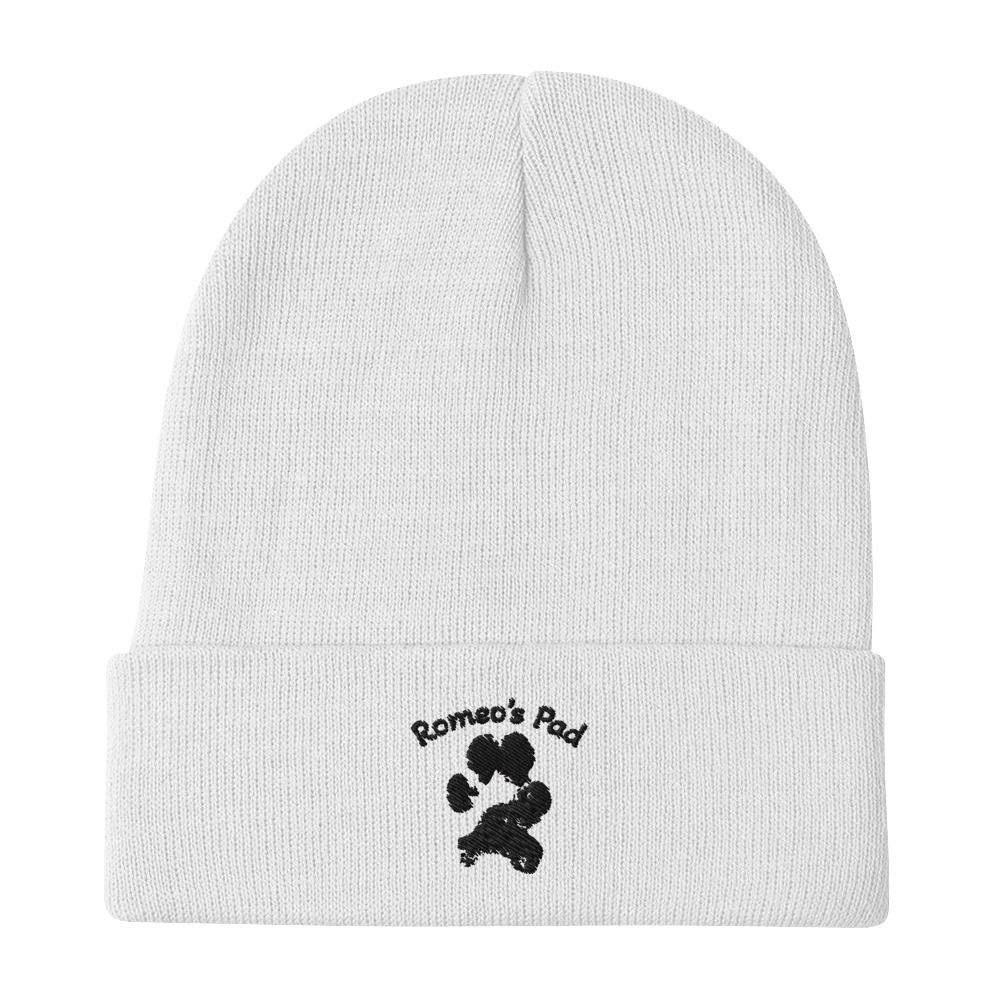 Embroidered Beanie - Black Logo