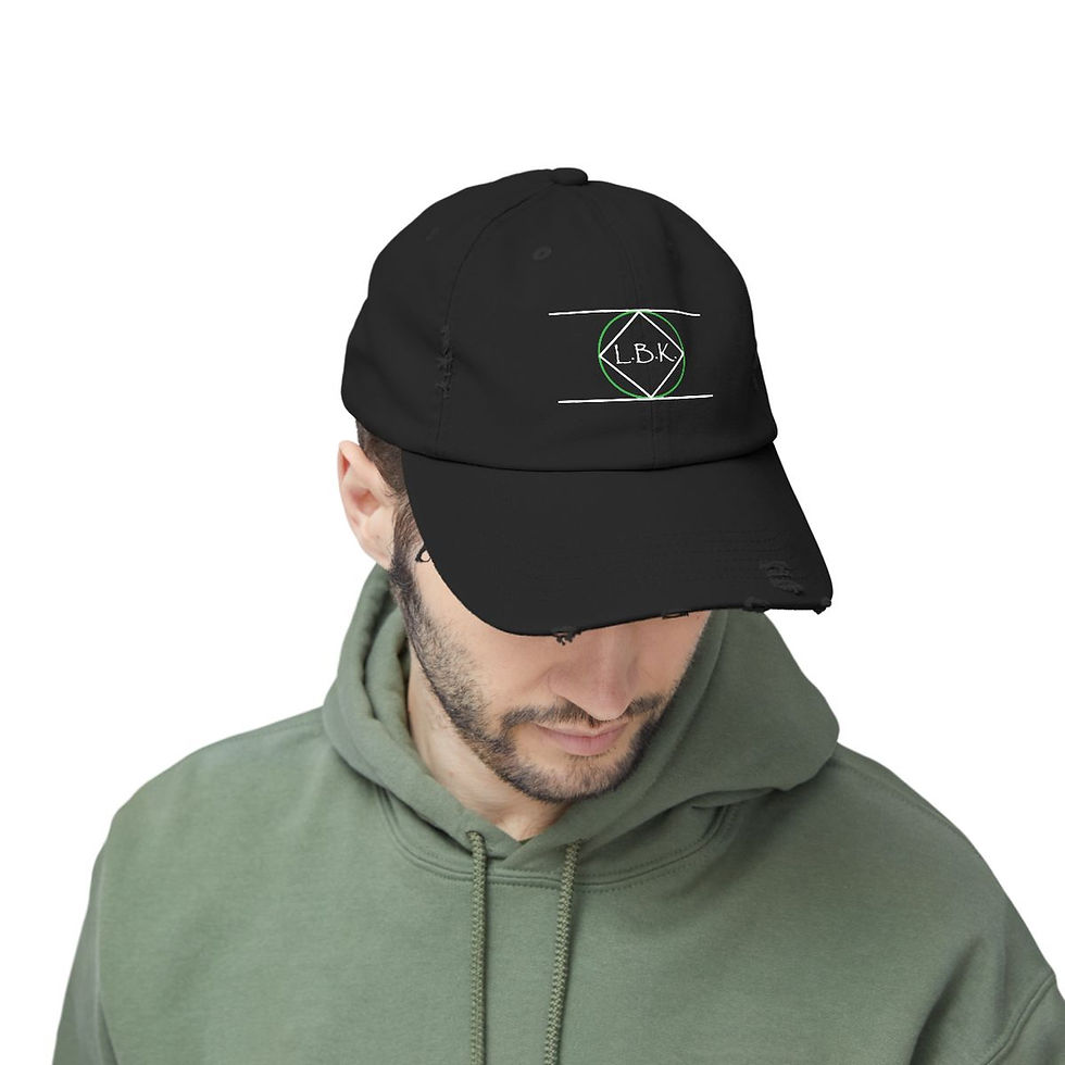 Thumbnail: Unisex Distressed Cap