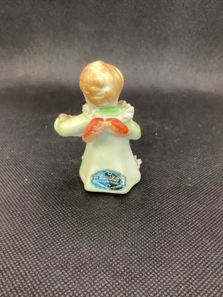 Thumbnail: Accordian Playing Angel Miyako’s Hand Painted Vintage