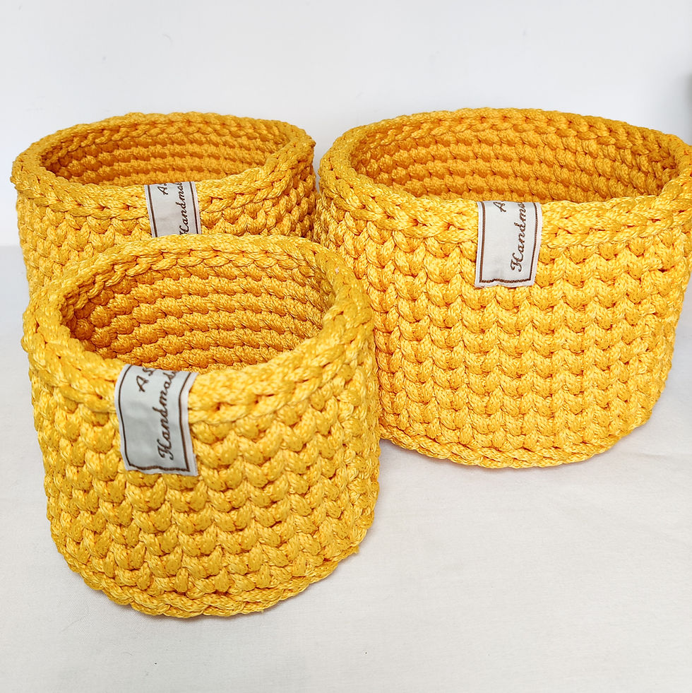 Thumbnail: Crochet Basket