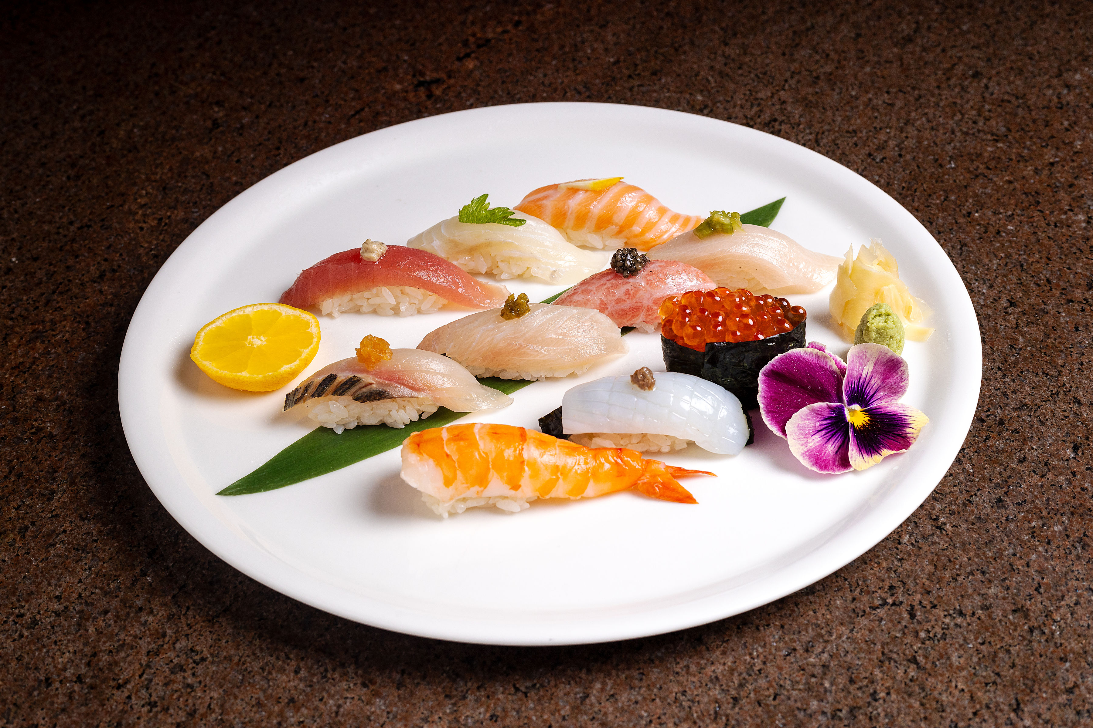 Arranged Food and Objects