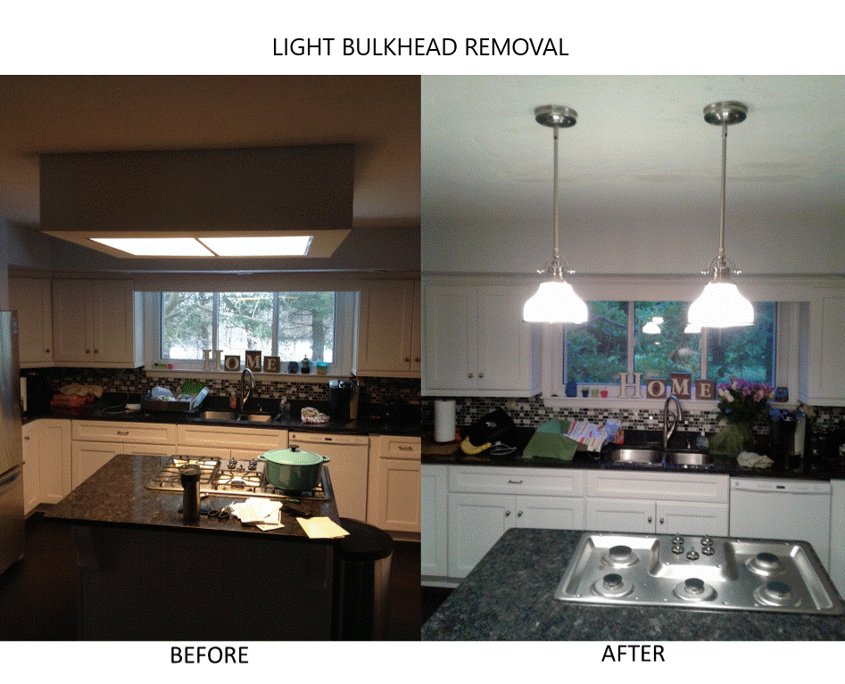 LIGHT BULKHEAD REMOVAL