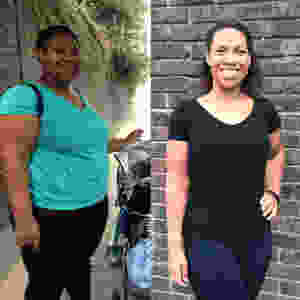 Katrina's weight loss transformation