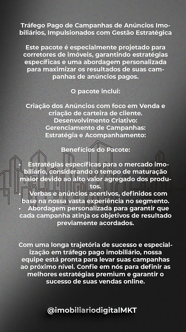 Agencia de Marketing Digital Imobiliario @imobiliariomkt