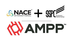 NACE international, SSPC and AMPP logos