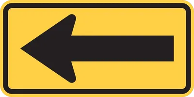 W1-6L Large Arrow (1-direction)