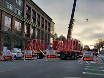 Road Closure for Heavy Equipment