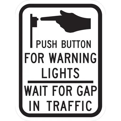 R10-25 Push Button For Warning Lights