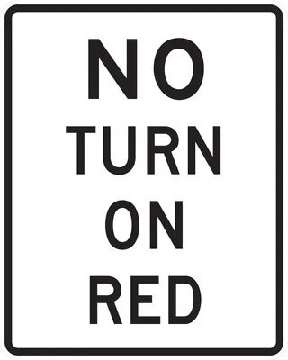 R10-11 No Turn on Red