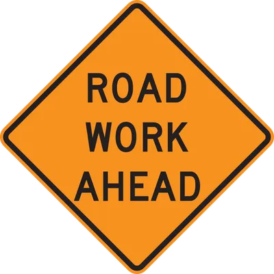 W20-1 Road Work Ahead
