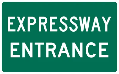 D13-3 Expressway Entrance