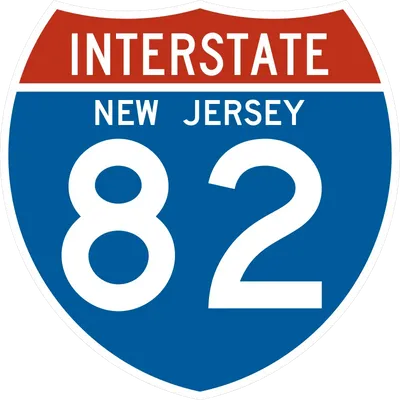 M1-1A Interstate Route (1, 2 digits)