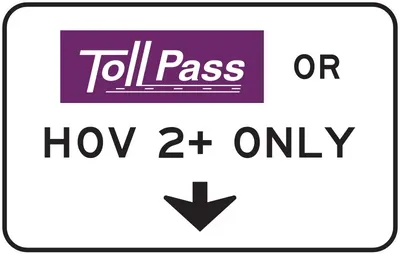 R3-44A Priced Managed Lane Operation (overhead)