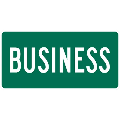 M4-3P Business (plaque) (white green)