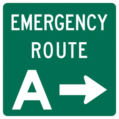 M4-11 Emergency Route (right)