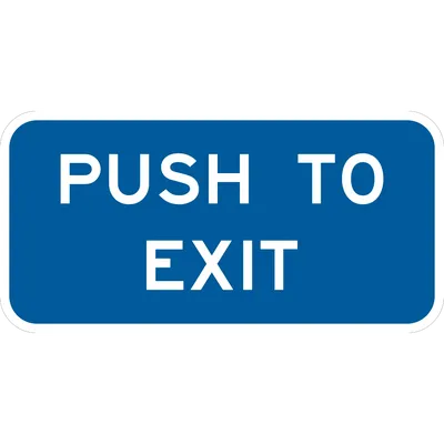 I13-2 Push to Exit