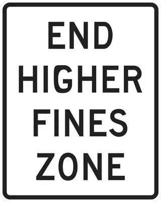 R2-11 End Higher Fines Zone